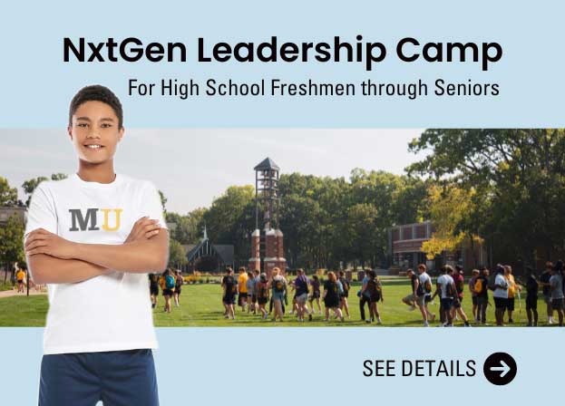 Join us for a week of Leadership Camp at MU's NxtGen on Campus.