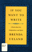 Cover of If You Want to Write