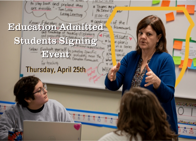 Come visit Manchester on April 25th to see the Henney Department of Education's Signing Event!