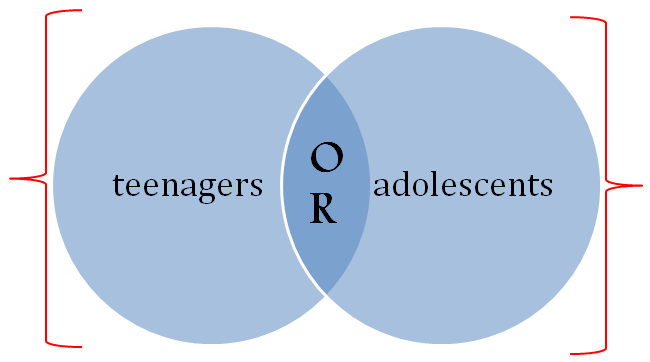 boolean operator OR