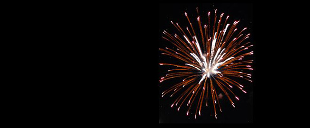Fireworks at Manchester University Fireworks at Manchester University