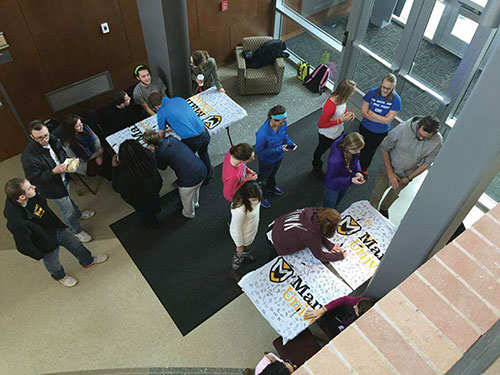Flag-Signing---Student-Senate-Facebook Flag-Signing---Student-Senate-Facebook