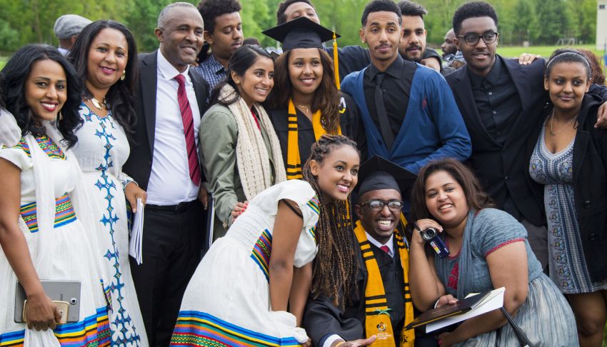 International Students for Commencement Ceremony