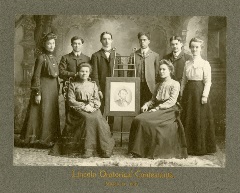 1903-Joseph-Cunningham_Lincoln-Oratorical-Contestants 1903-Joseph-Cunningham_Lincoln-Oratorical-Contestants