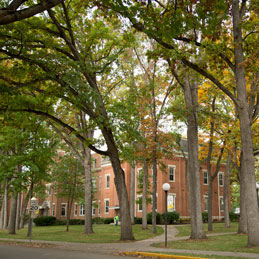 4 Oak trees line our beautiful campus