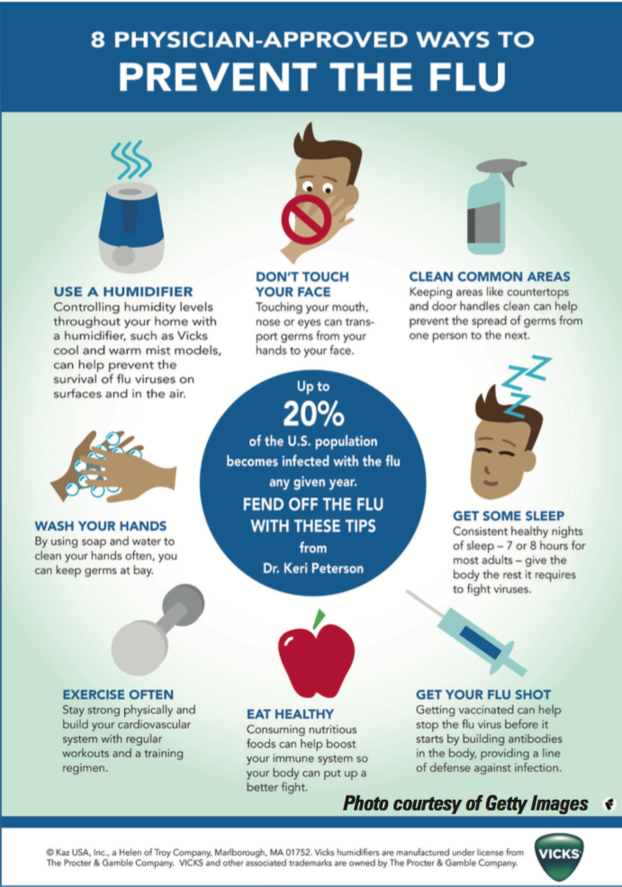 8 ways to prevent the flu