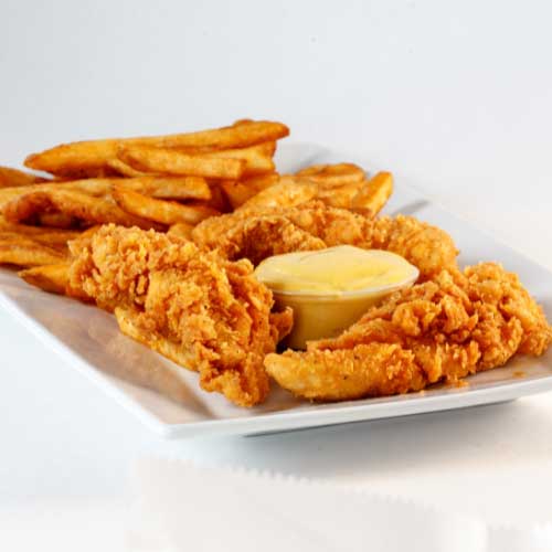 Image of Chicken Fingers and Potato wedges