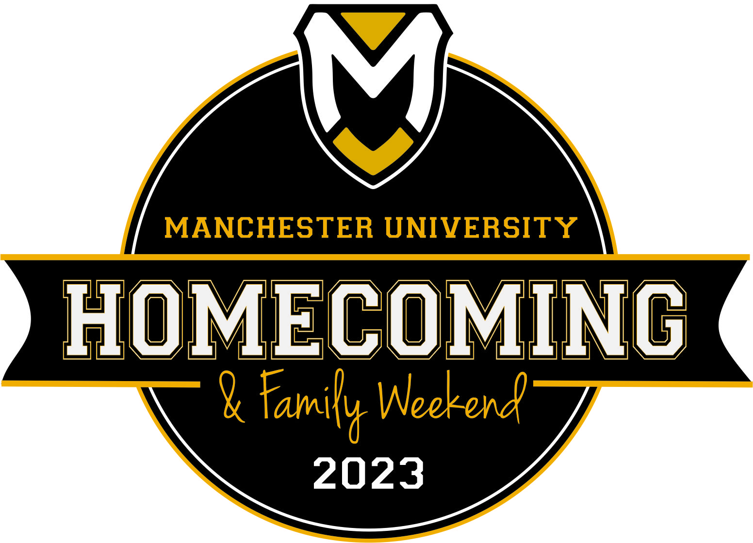 homecoming and family weekend logo