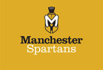 Manchester Spartans, 2 color- over gold