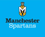 Manchester Spartans logo, 4 colors