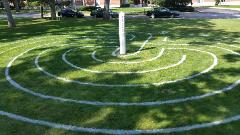 InterCultural Center temporary labyrinth