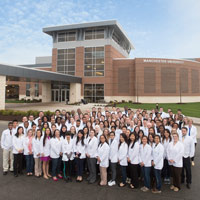 Pharmacy students Fort Wayne Campus