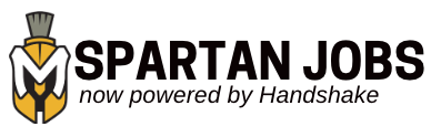 Spartan_jobs_handshake logo for Spartan Jobs powered by Handshake
