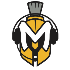 eSports Logo Manny wears eSports headset