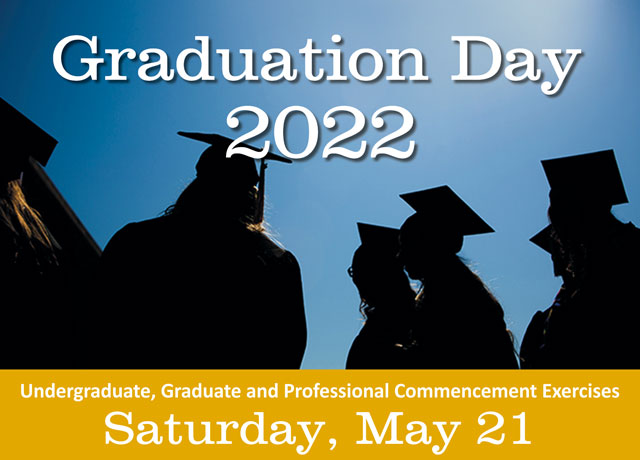 Join us for Commencement 2022