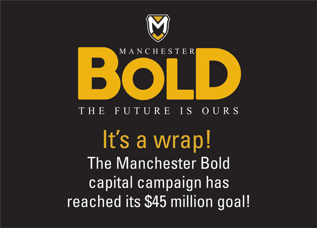 Manchester Bold campaign reaches $45 million goal