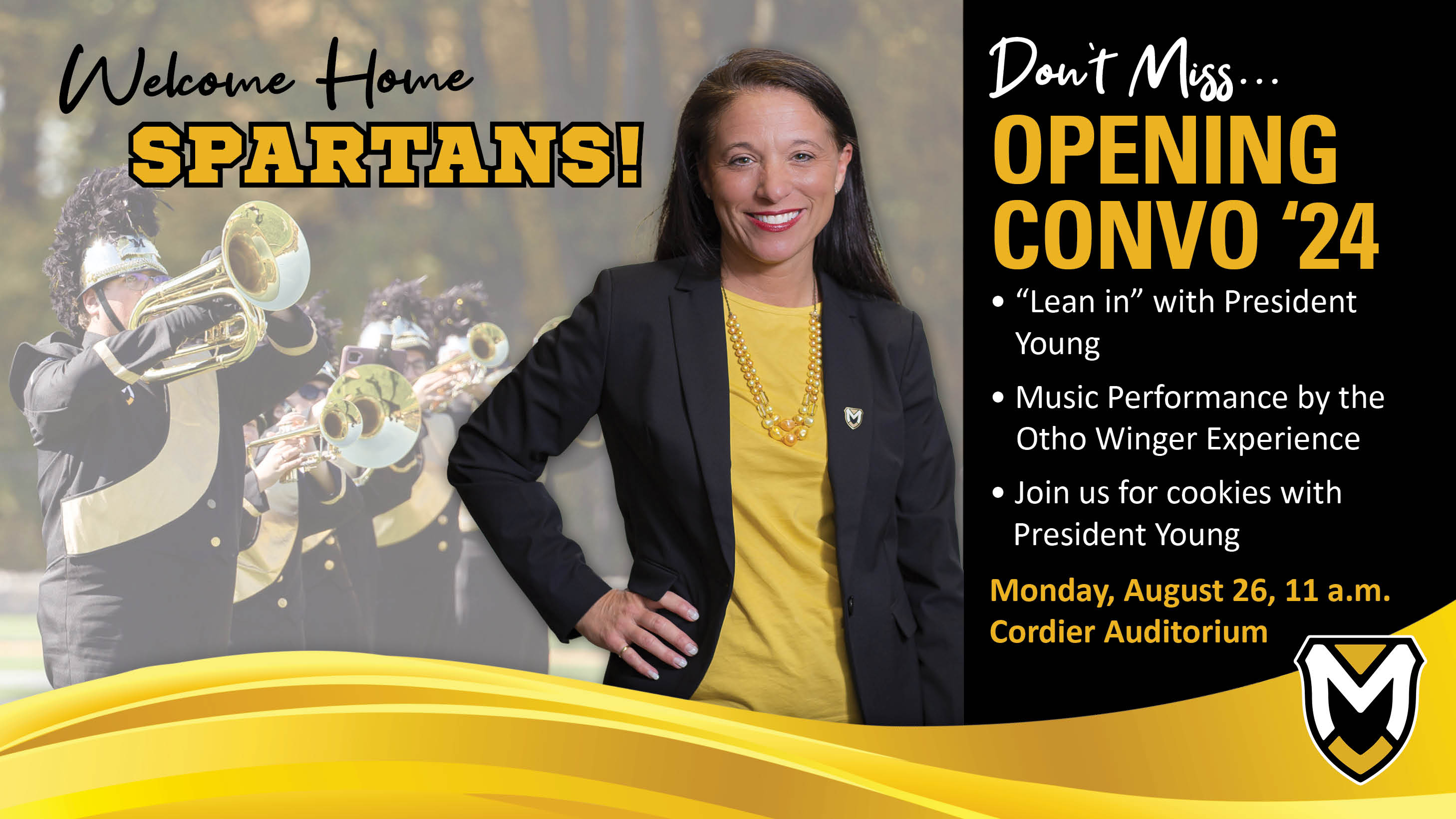 Don't miss opening Convocation 2024