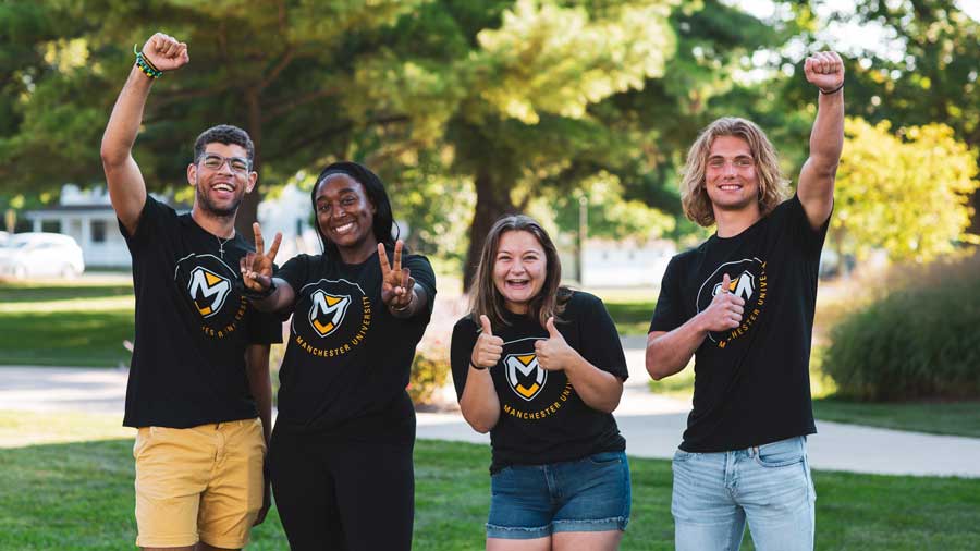 Students at MU celebrate