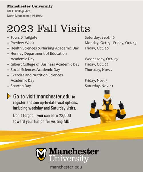 View our full calendar to see more dates to visit MU this Fall