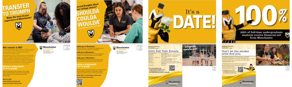 Banner image samples of downloadable post cards