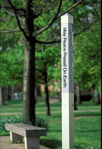 MU Peace Pole: May Peace Prevail on Earth