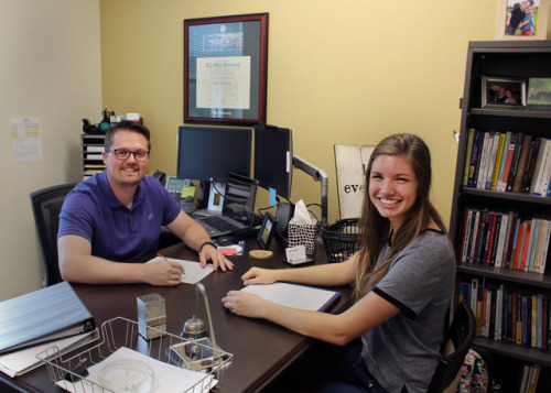 Tim McKenna-Buchanan and Carly Kwecien