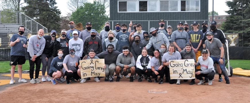 faculty v students softball photo