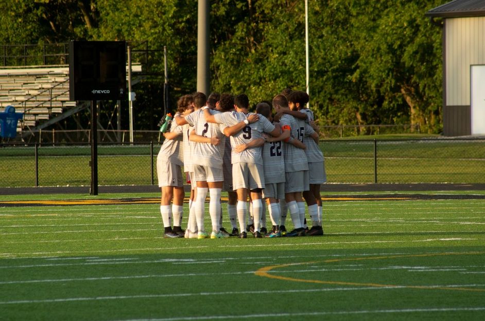 Manchester Mens soccer Wittenberg game