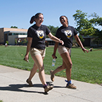 Students Walking