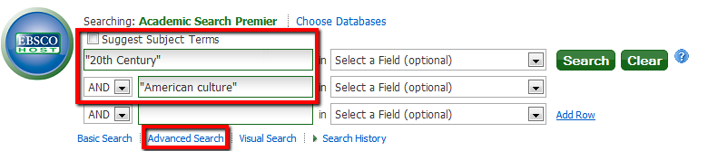 Academic Search Premier Searching