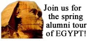 Join the alumni tour to Egypt!