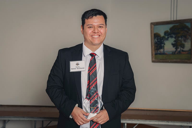 2024 Young Alumni Impact Award recipient Audri Svay '18<br />
