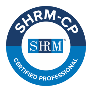SHRM-CP certified professional badge