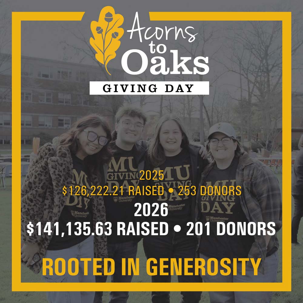 The image is a celebration of giving day and says: </p>
<p>Acorns to Oaks | Giving Day<br />
2025 $126,222.21 raised, 253 donors, 2026 $141,135.63 raised, 201 donors, Rooted in Generocity.