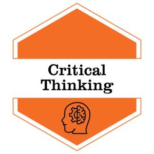 Critical Thinking badge