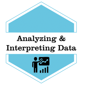 Analyzing and Interpreting Data Badge