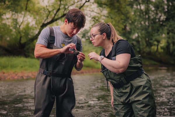 The Environmental Studies course takes the lab to the Eel River.